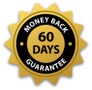 60-day money back guarantee