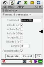 Password generator creates unguessable passwords