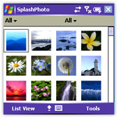 SplashPhoto for Pocket PC and Windows Mobile Treo