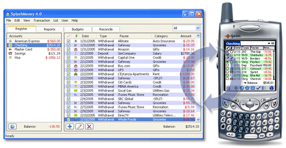 Screenshot - Desktop and treo sync