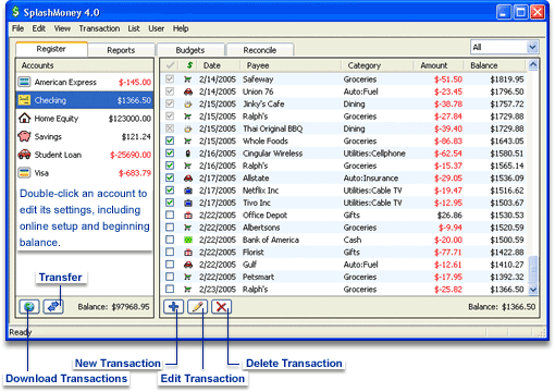 SplashMoney Desktop