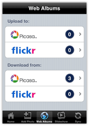 Upload to Picasa, Flickr & Facebook