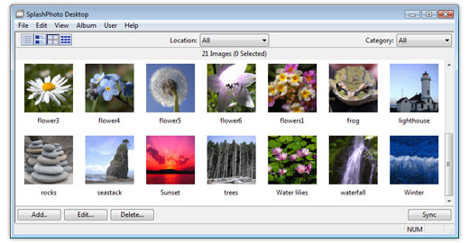 Make your desktop photos your BlackBerry photos!