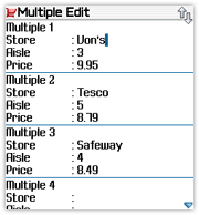 Multiple Stores