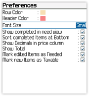 Preferences