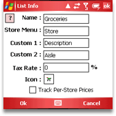 List Info