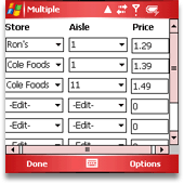 Multiple Stores